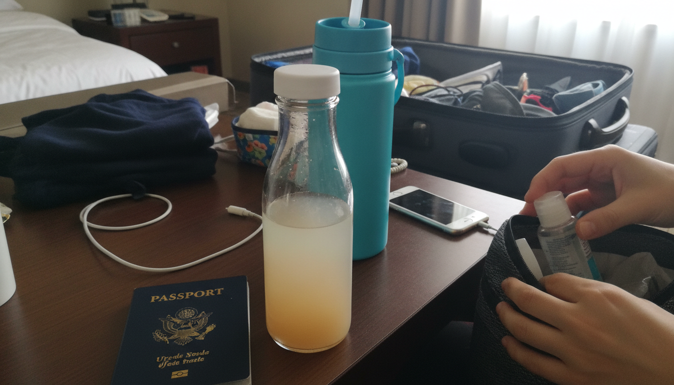 Why Travel Is So Hard on Your Hydration